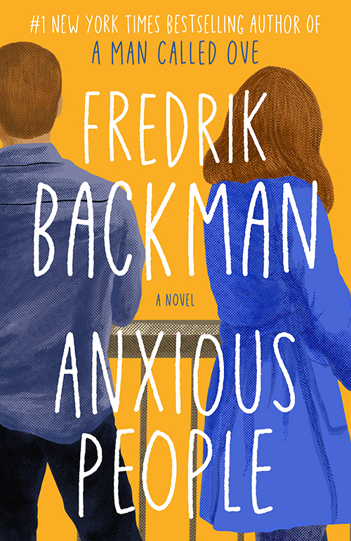 Book cover for Anxious People by Fredrik Backman