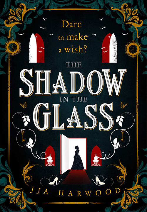 Book cover for The Shadow in the Glass by JJA Harwood.