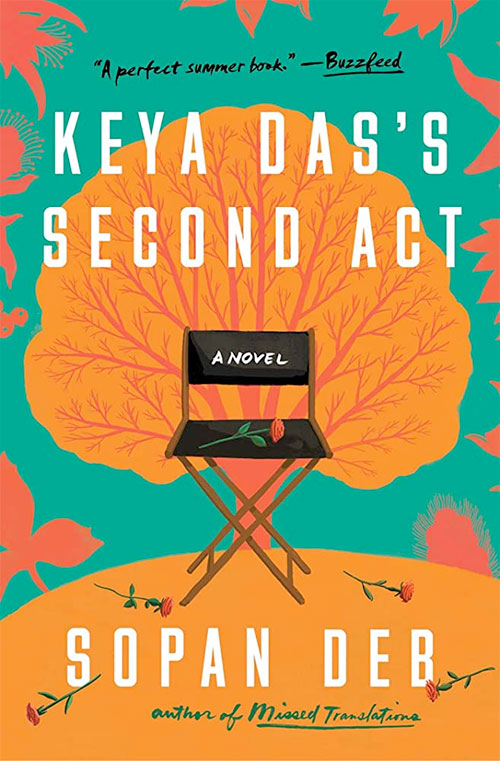 Book cover for Keya Das's Second Act by Sopan Deb.