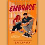 Book cover for Embrace by Bal Khabra against a light orange background.